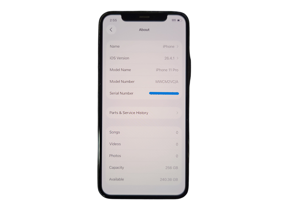 Apple iPhone 11 Pro - 256GB - Space Gray [A2160 | B]