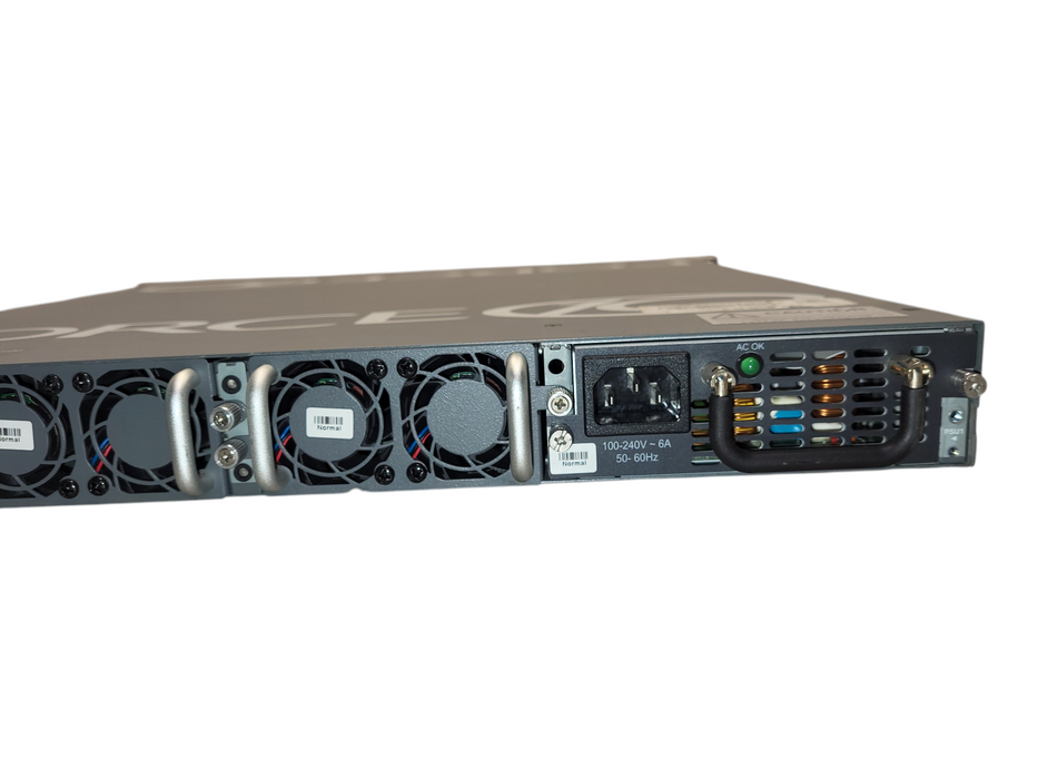 Dell Force10 S4810P-AC = 48x 10GB SFP+ 4x 40GB QSFP+ w/ 24x GP-10GSP-1S MFGR2