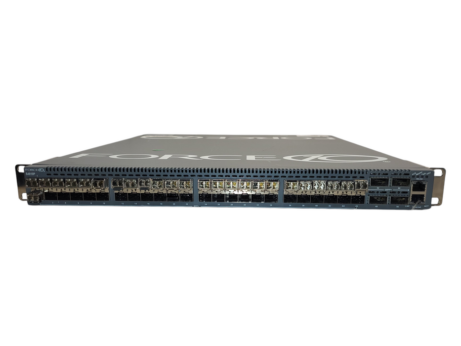Dell Force10 S4810P-AC = 48x 10GB SFP+ 4x 40GB QSFP+ w/ 24x GP-10GSP-1S MFGR2