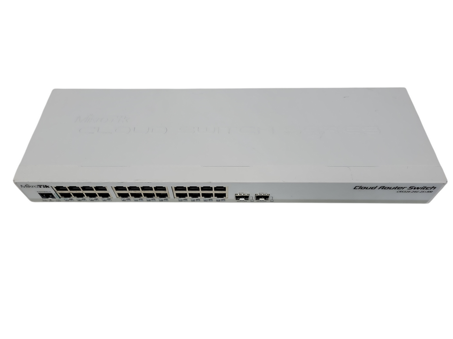 MikroTik CRS326-24G-2S+RM 24 Gigabit Port Switch