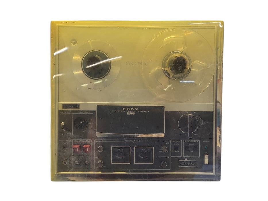 Sony TC-366 Reel To Reel Tape Recorder 3 Head Solid State, READ