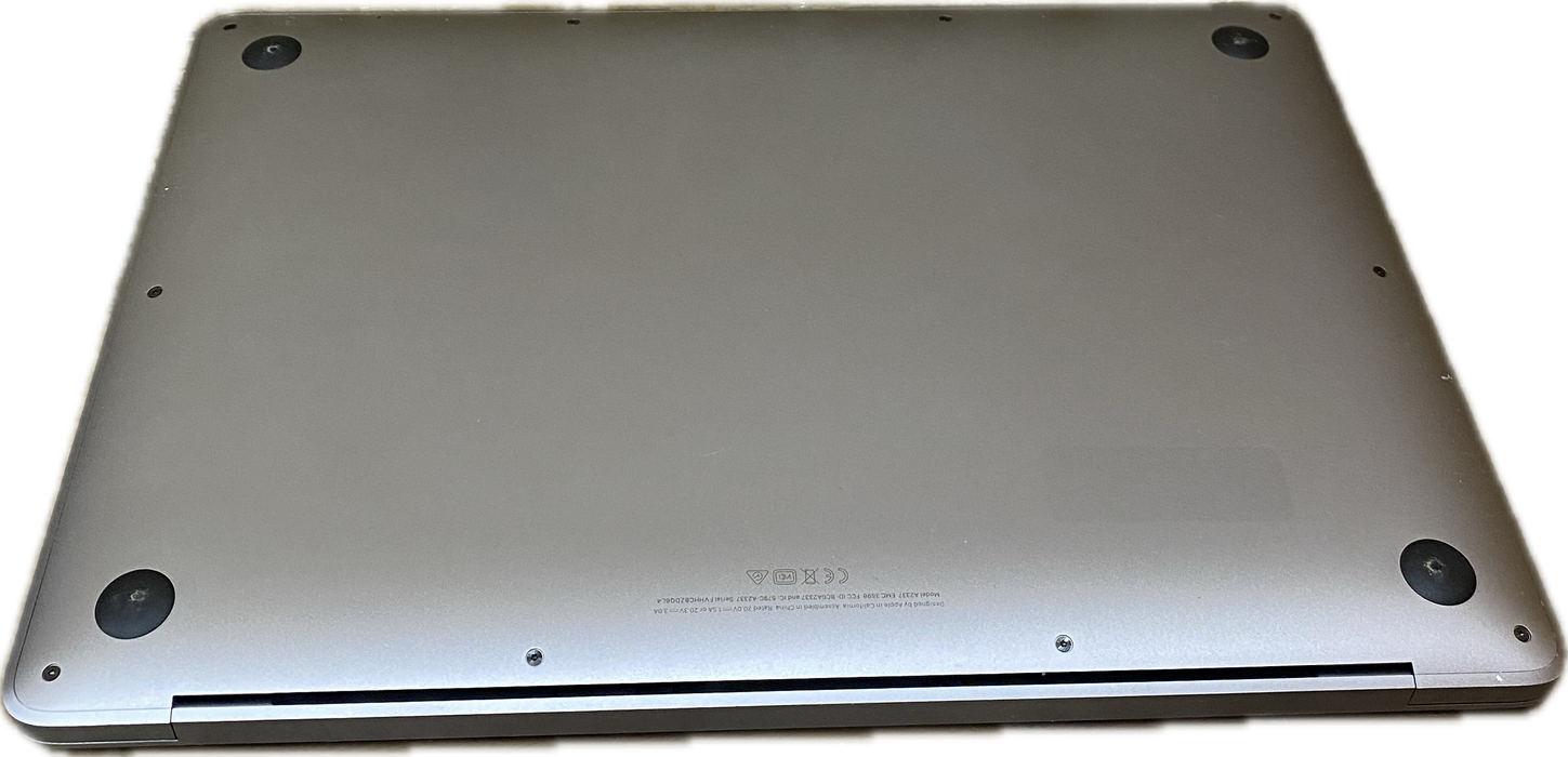 Appl MacBook Air 13" M1 2020 8GB RAM 256GB SSD No Power Adapter READ!