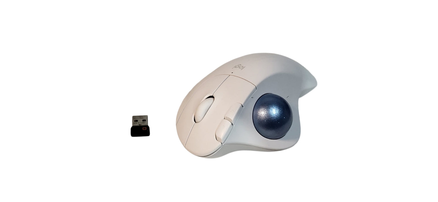 Logitech ERGO M575 Wireless Bluetooth Trackball Mouse W/ USB Dongle