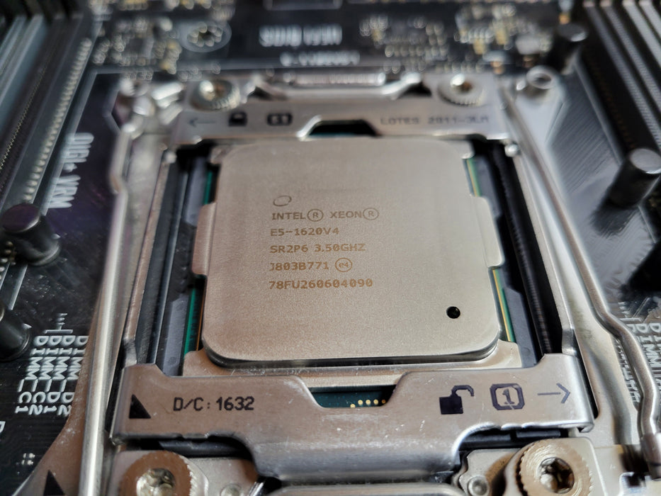 ASUS X99-E Motherboard w/ Intel Xeon E5-1620v4 NO RAM *READ*