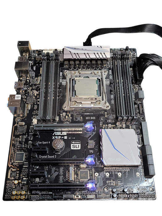 ASUS X99-E Motherboard w/ Intel Xeon E5-1620v4 NO RAM *READ*