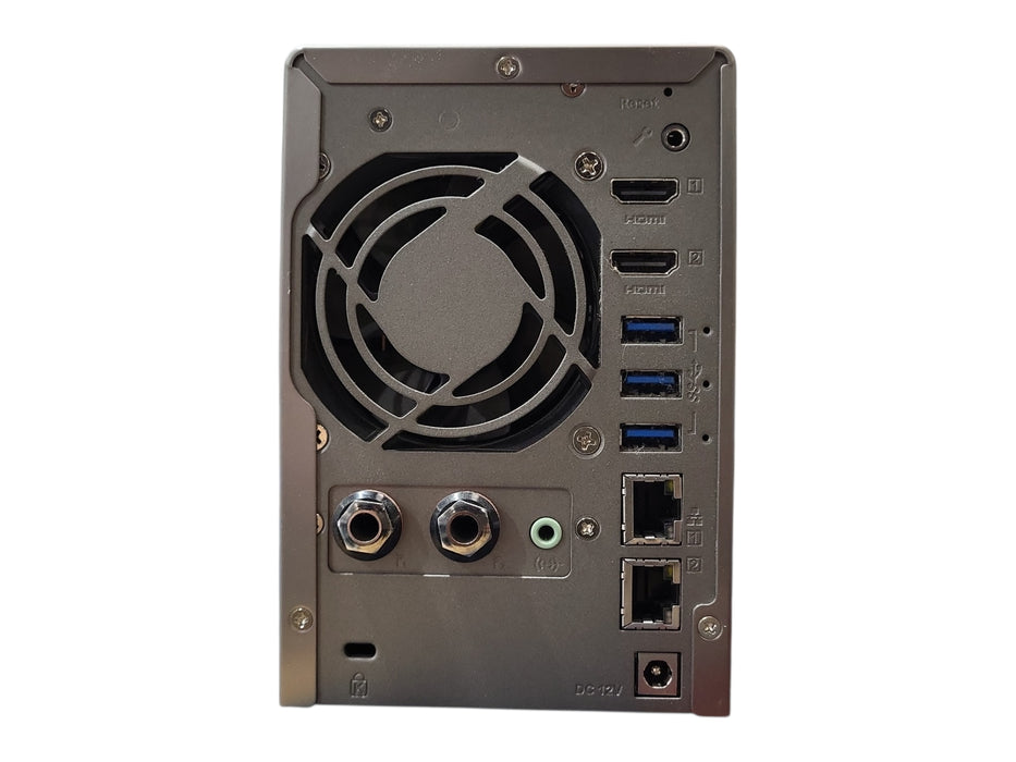 QNAP TS-253A 2-Bays NAS w/ 2x 4TB HDDs. No Power Adapter