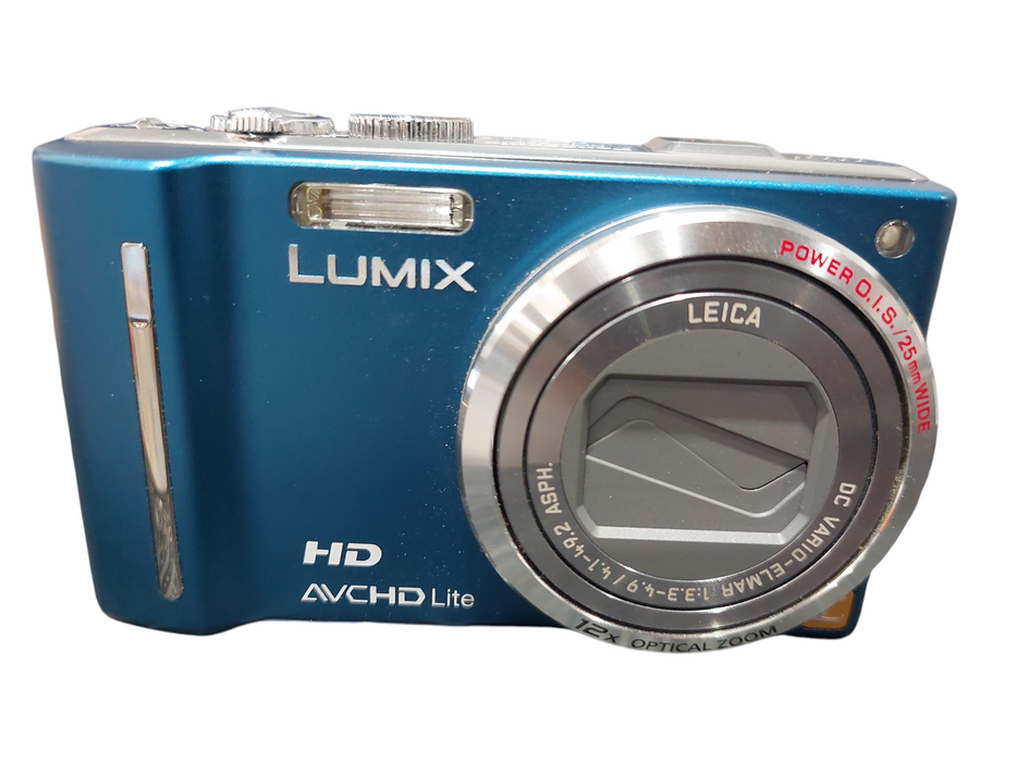 Panasonic DMC-ZS7 GPS Stereo Mic Lumix HD AVC HD Lite Lieca Lens 12x Zoom