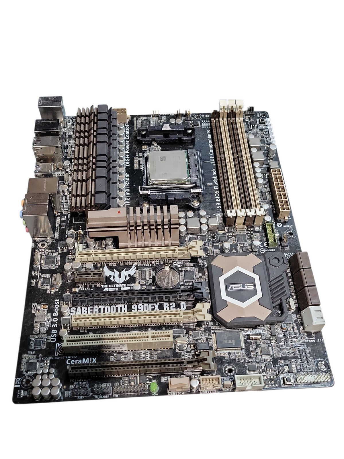 ASUS Sabertooth 990FX R2.0 w/ AMD FX-8320 NO RAM *READ* — retail.era