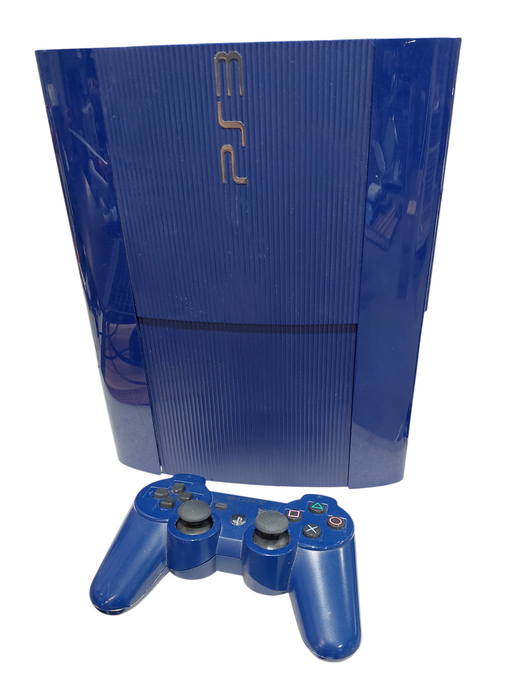 Sony Playstation 3 PS3 Model: CECH-4201B Blue Version With Controller CECHZC2U
