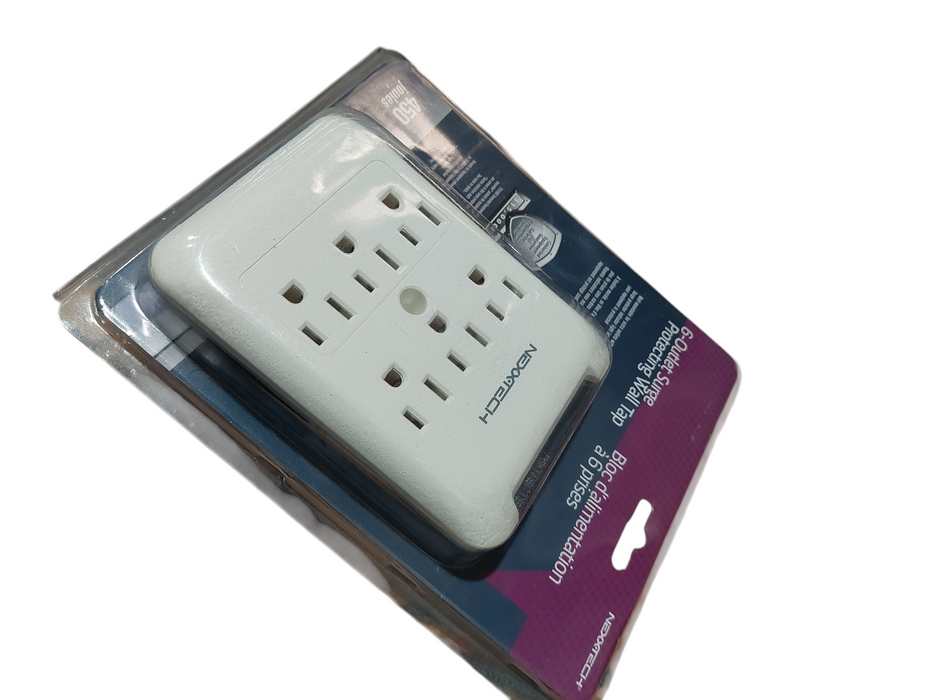 6 Outlet Surge Protector Plug