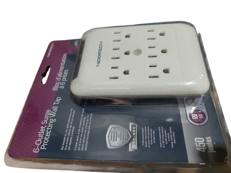 6 Outlet Surge Protector Plug