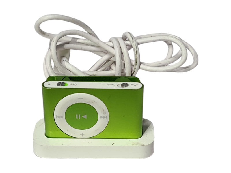 Apple iPod Shuffle 2nd Generation 1GB, Green w/ Dock
