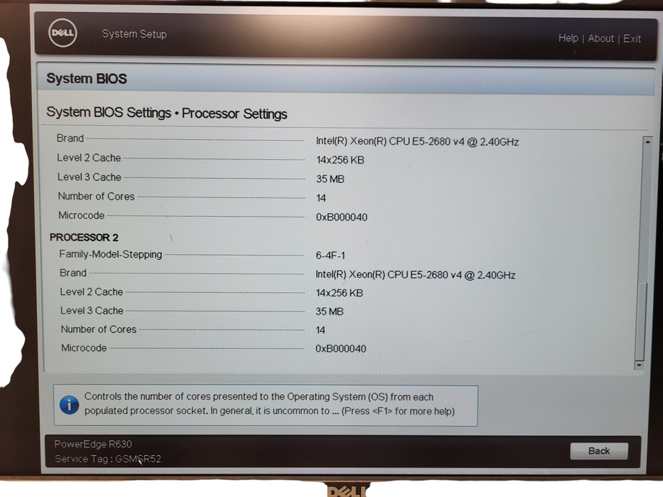 DELL PowerEdge R630 8x 2.5" 2x E-2680 v4 @ 2.40GHz 16GB DDR4 PERC H730 Mini