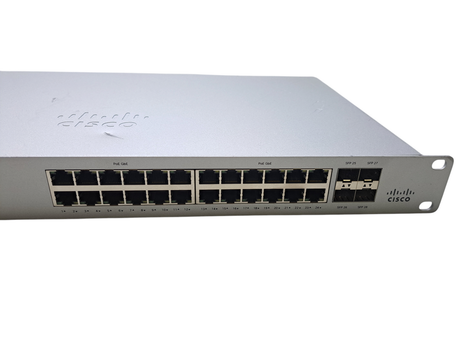 Cisco Meraki MS120-24P | 24-Port Gigabit PoE Switch UNCLAIMED