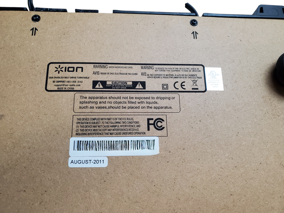 ION Profile Pro USB Turntable Record Player