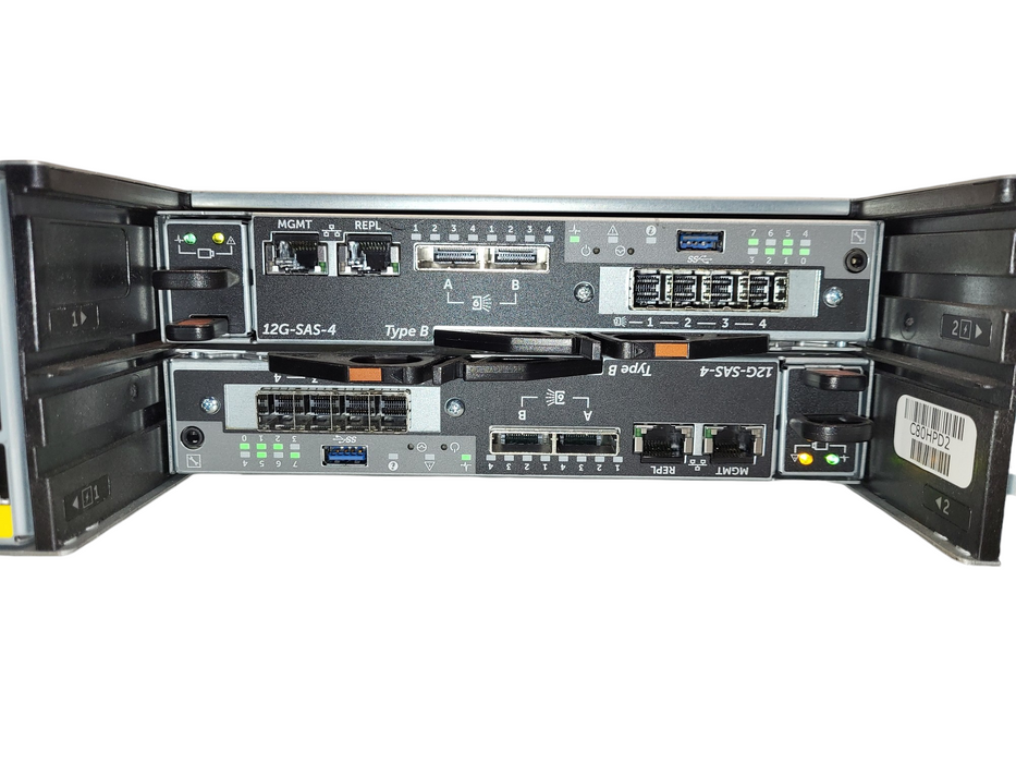 Dell Compellent SCV2020 24-Bay SFF Storage Array w/ 2x 12G-SAS-4, 2x 600W PSU