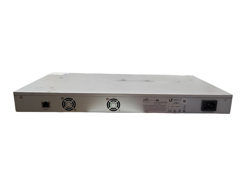 Ubiquiti Networks UniFi US-16-150W Managed PoE+ 16-Port Gigabit Switch, READ