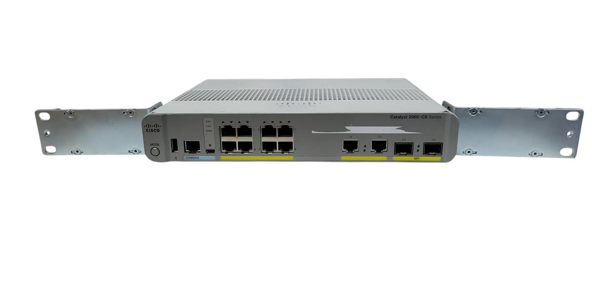 Cisco Catalyst 2960-CX Series PoE 8 Port Network Switch WS-C2960CX