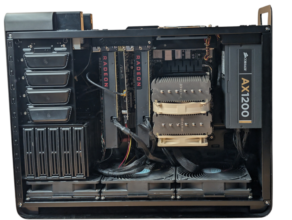 Custom PC ASUS ROG Rampage IV Formula Intel Core i7-3930K 16GB RAM 2x RX 480