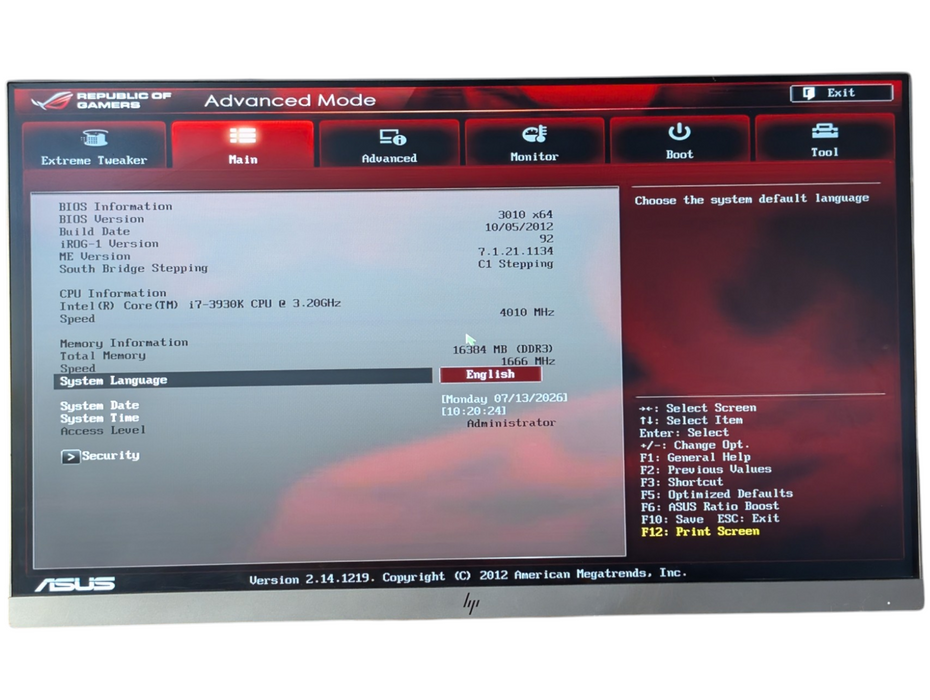 Custom PC ASUS ROG Rampage IV Formula Intel Core i7-3930K 16GB RAM 2x RX 480