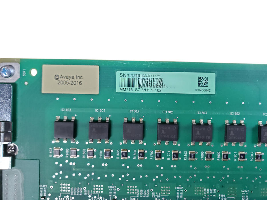 Avaya MM716 HV17 24-Port Analog Media Module - 700466642