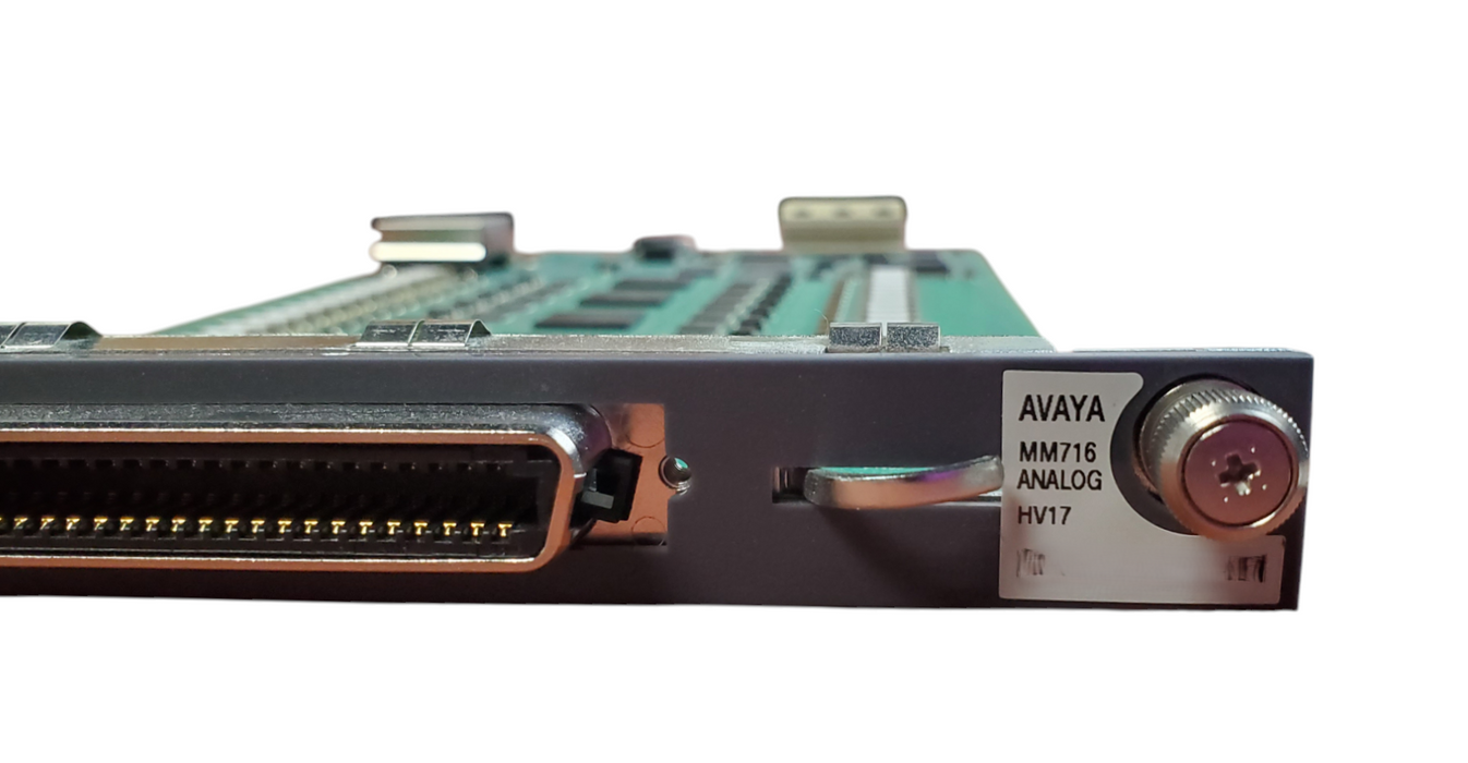 Avaya MM716 HV17 24-Port Analog Media Module - 700466642