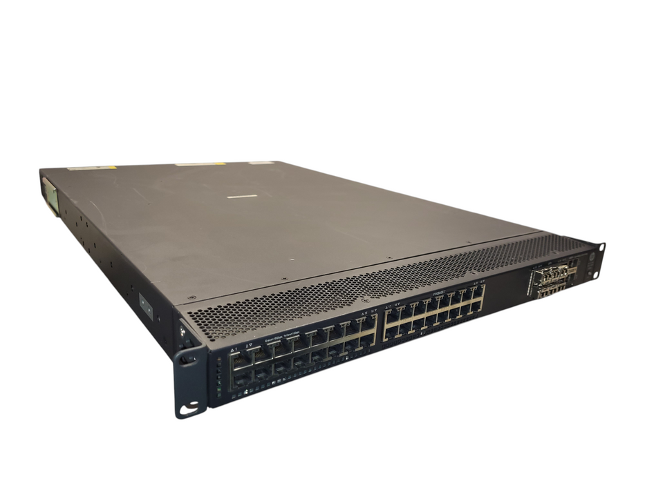 HP FF 5700 JG898A HPE FlexFabric 5700-32XGT-8XG-2QSFP+ Switch w/ 6x 10G SFPs