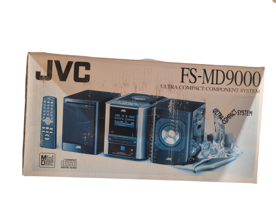 JVC FS-MD9000 Main Unit NOS New in Original Box CD/MD Stereo Center Unit