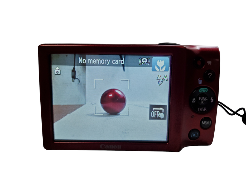 Canon PowerShot A3400 IS 16.0MP Digital Camera w/ Battery - READ