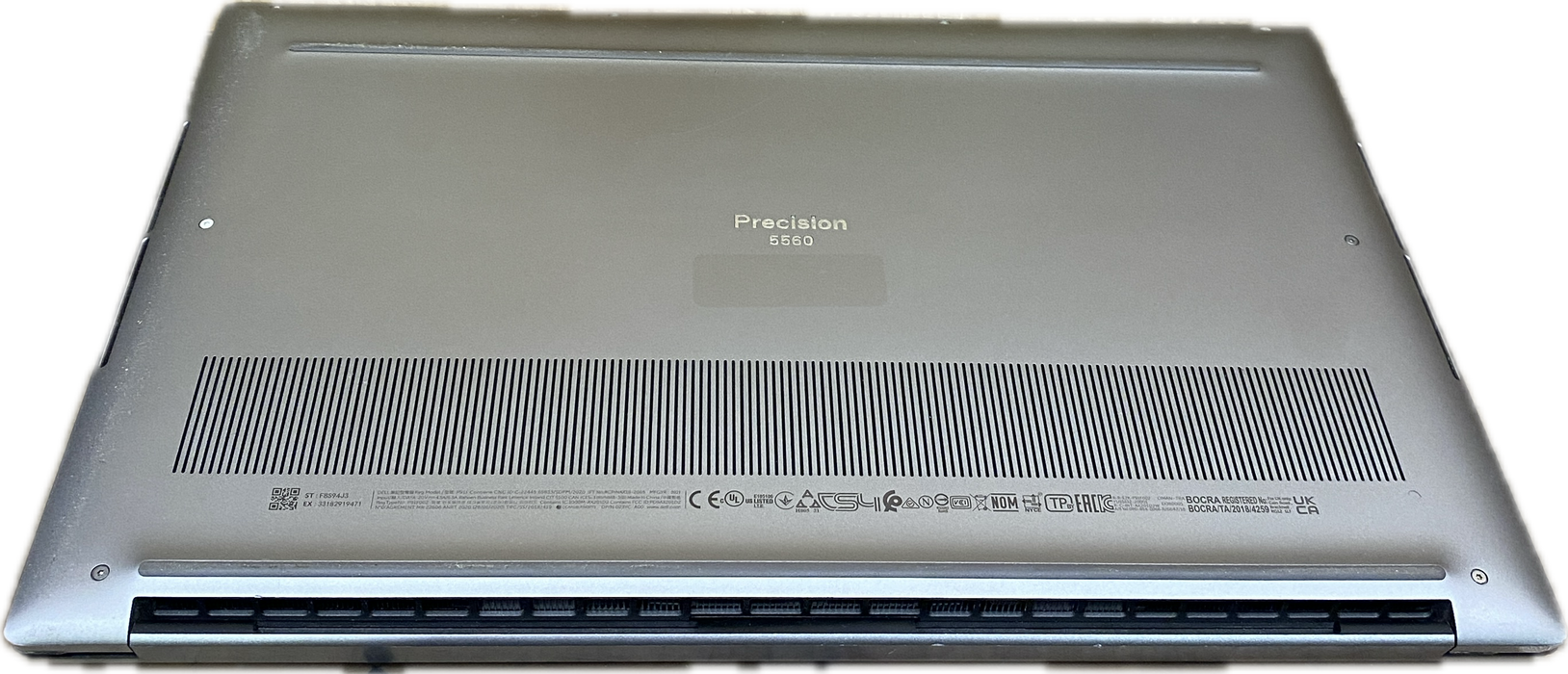 Dell Precision 5560 i7-11850H T1200 GPU 16GB RAM 256GB SSD No Power Adapter READ