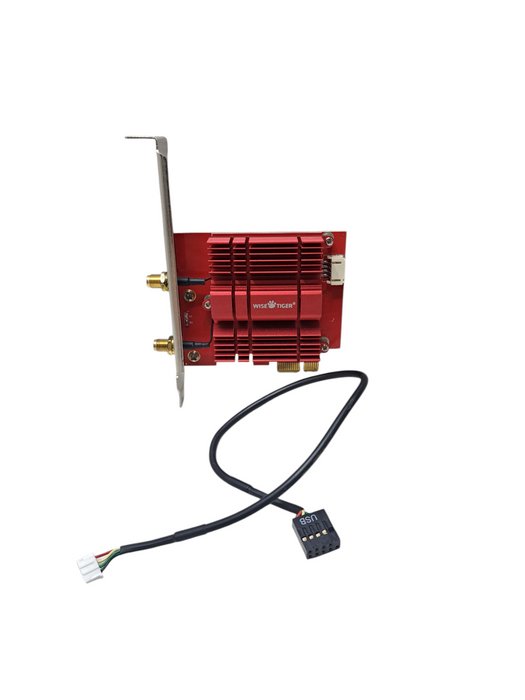 Wise Tiger 3000Mbps + BT5.1 PCI-E Wireless Adapter 802.11AX