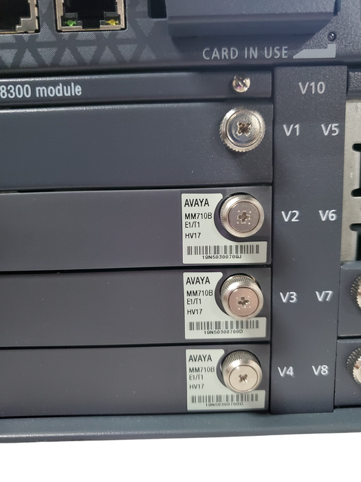 Avaya G450 Media Gateway with MB450 Module w/ 3x Cards