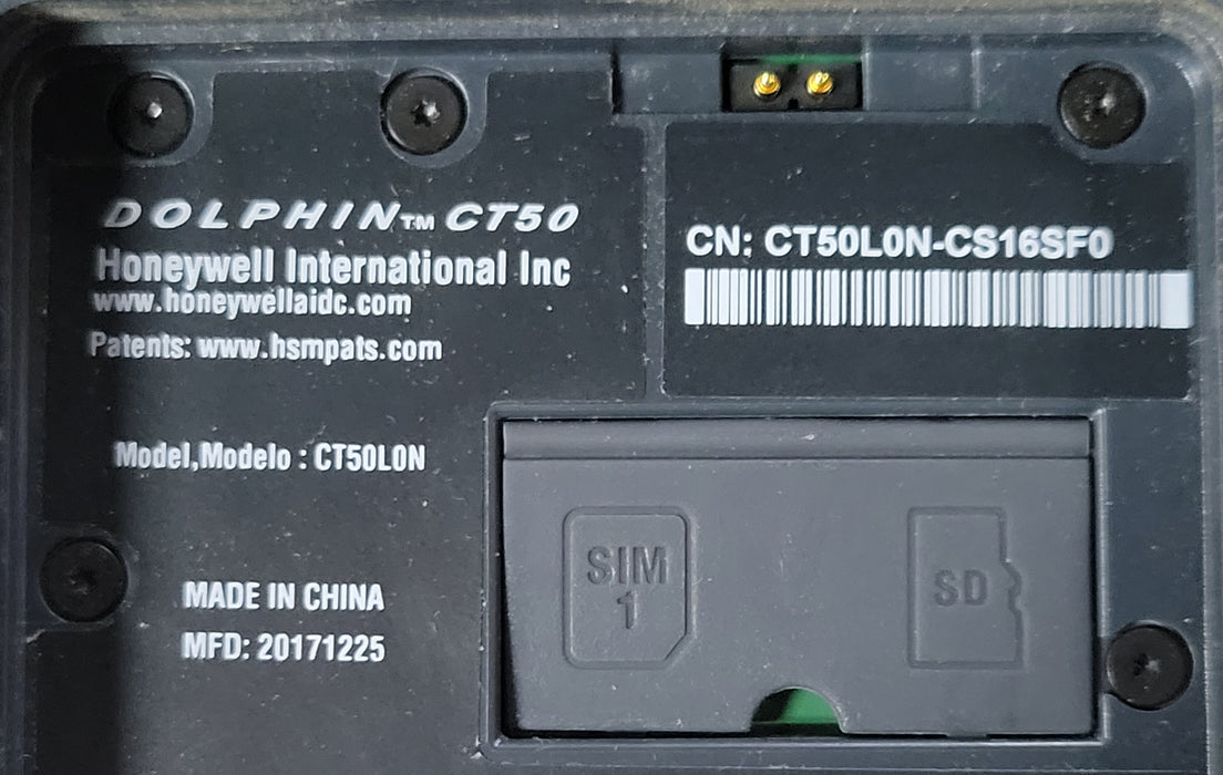 Lot of 9x Honeywell Dolphin Ct50 Mobile Scanner CT50L0N-CS16SF0 No Battery, READ