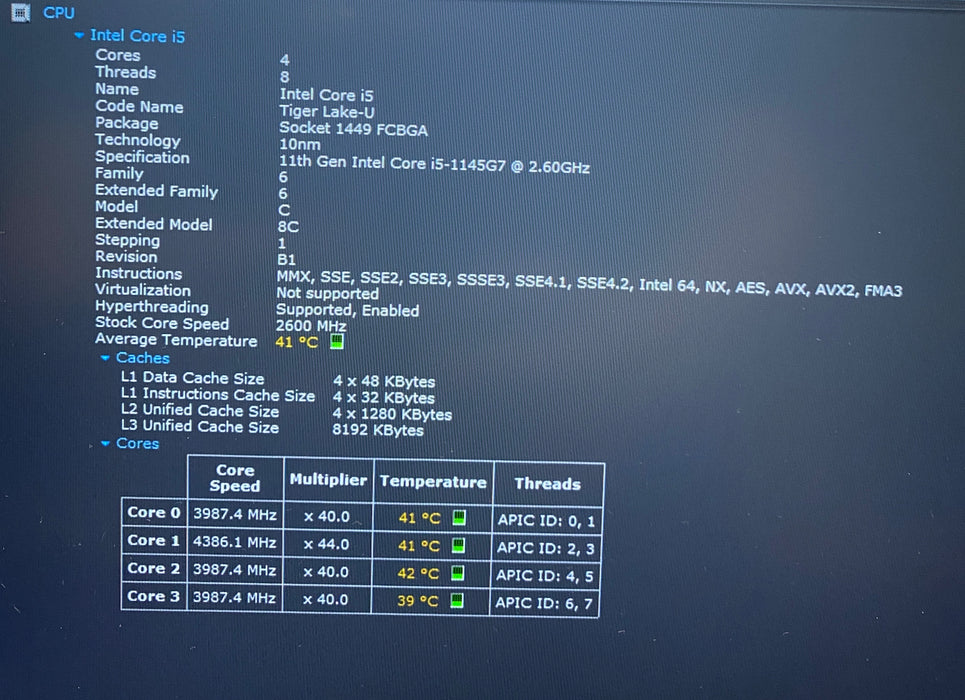 Lenovo ThinkPad T14 Gen 2 Intel Core i5-1145G7 vPRO 16GB RAM 512GB SSD