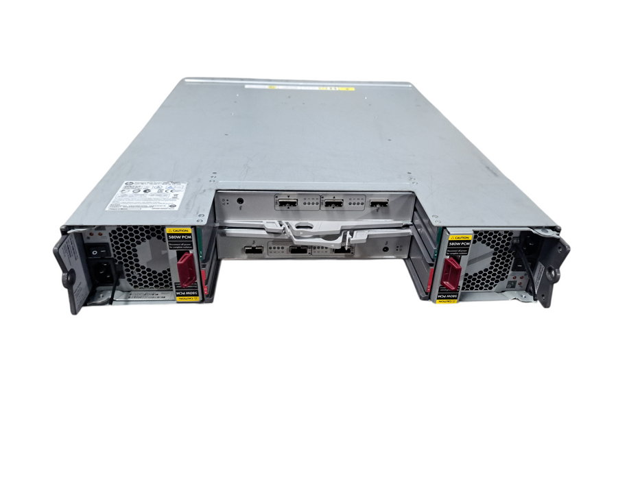 HP M6710 QR490-63012 SAN Storage Array w/ 2x QR491-04400 HPE 3Par SAS I/O Module