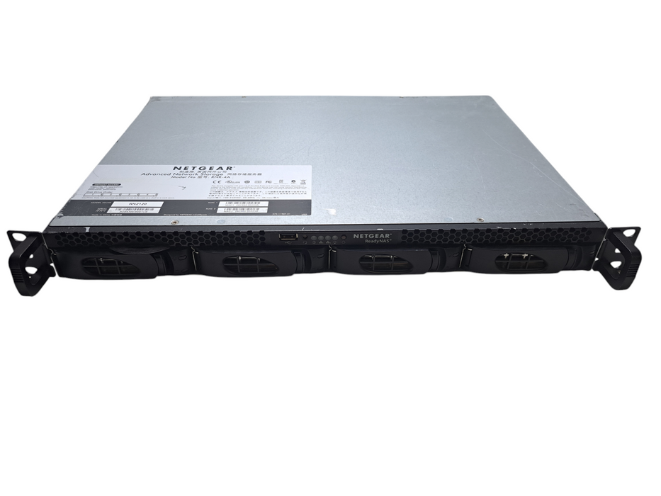 Netgear ReadyNAS RNR-4A RN2120 | 4-Bay Network Attached Storage w/ 4x Caddies