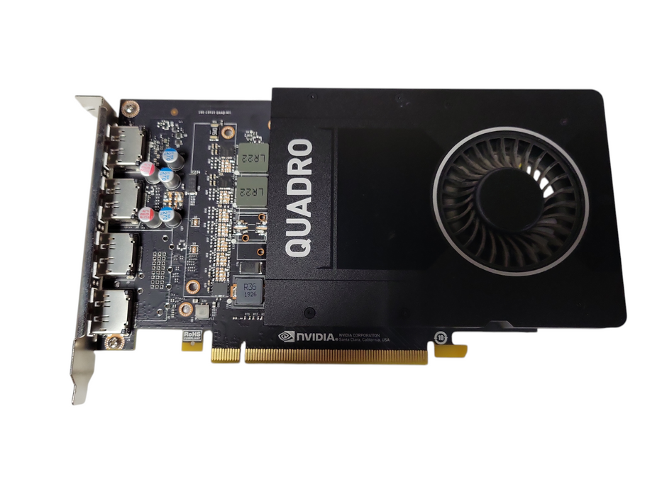 NVIDIA Quadro P2000 5GB GDDR5 Graphics Card | 4x DisplayPort