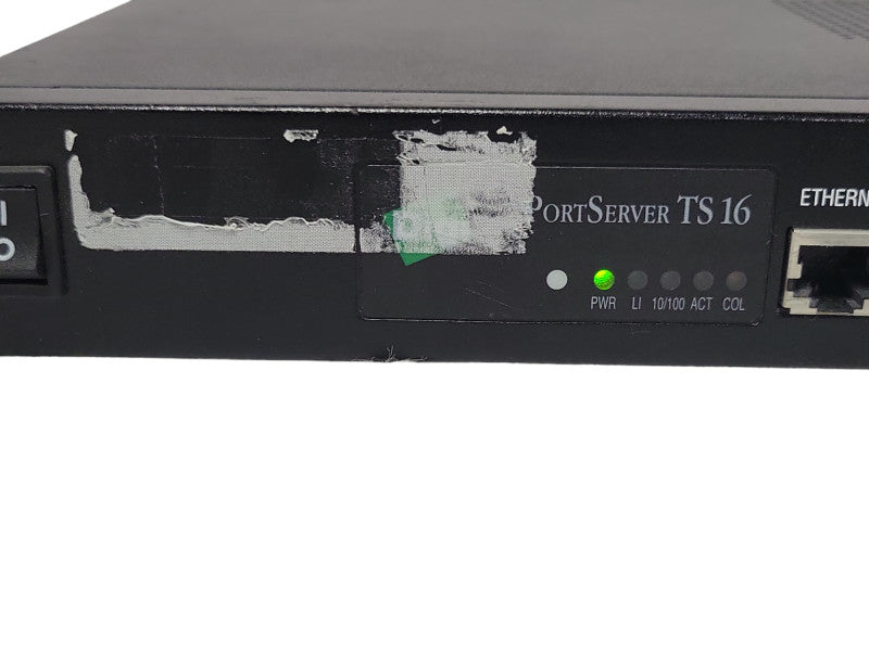 Digi PortServer TS 16 Rack AC Terminal Server 50000854-01 _