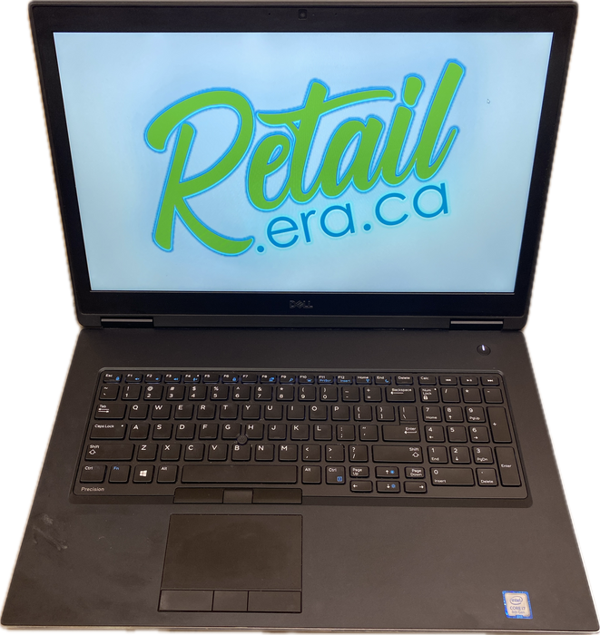 Dell Precision 7730 17" i7-8750H Intel UHD GPU 630 16GB RAM 256GB SSD READ