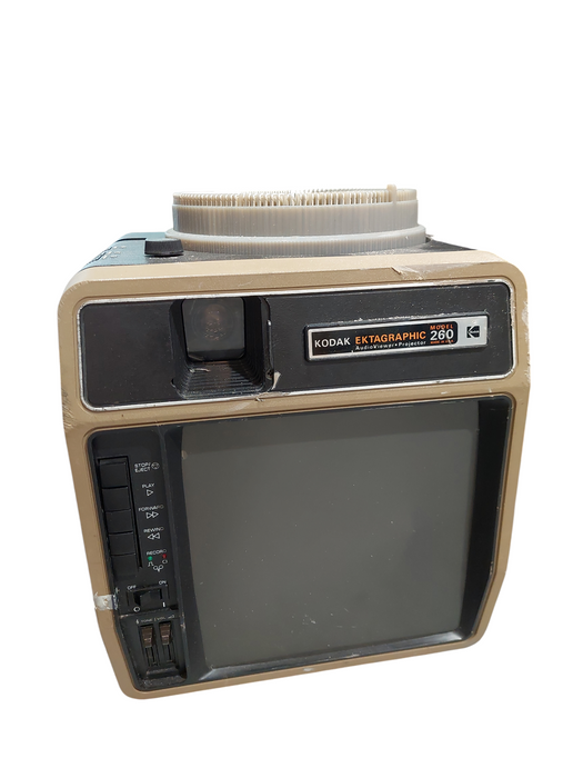 Kodak Ektographic Slide Projector with Carousel Audio Viewer Model: 260