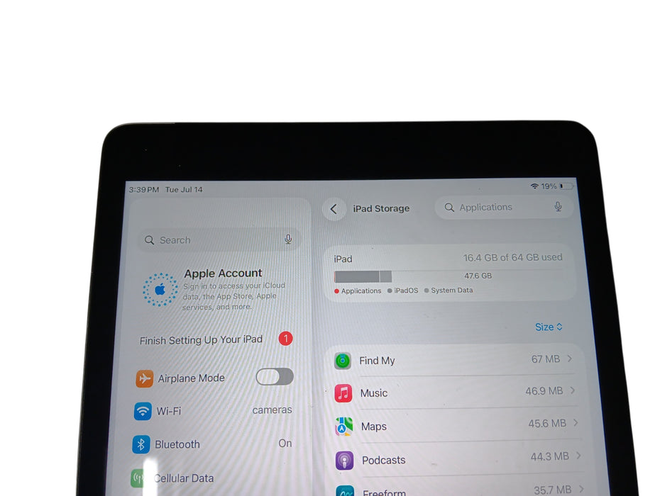 Apple iPad 9th Gen - 64GB - Space Gray [A2603]