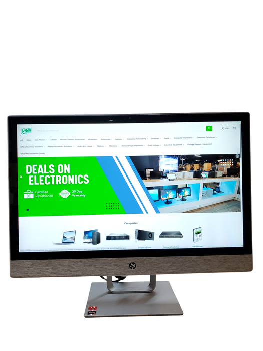 HP PAVILION AIO TOUCH 24-r149 23.8'' AMD RYZEN 5 2500U 2GHz 8GB  256GB M.2