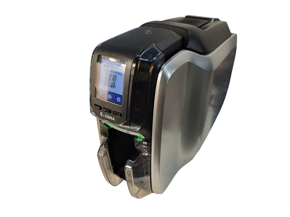 Zebra ZC300 ID Card Printer Desktop USB Ethernet Color ZC31-000C000US00 No AC