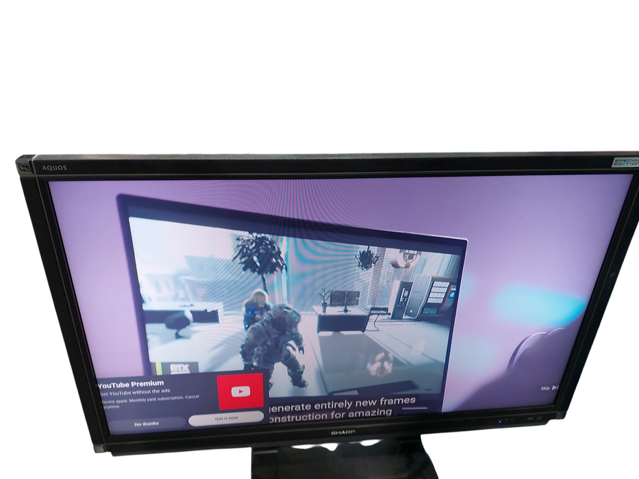 Sharp 52" Aquos Special Edition Liquid Crystal Tv Model: LC-52SE94U