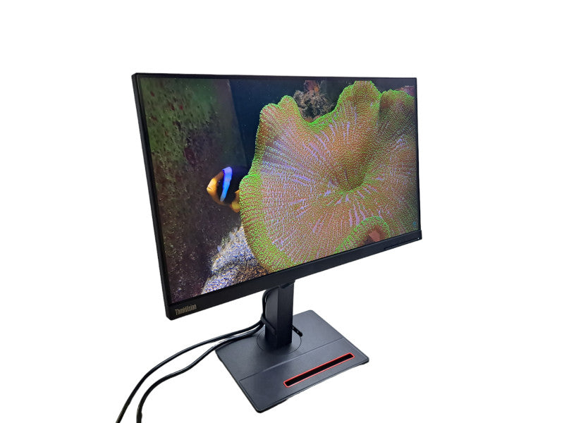 Lenovo ThinkVision P24h-20 24" 2560x1440 LED IPS QHD Monitor *READ*