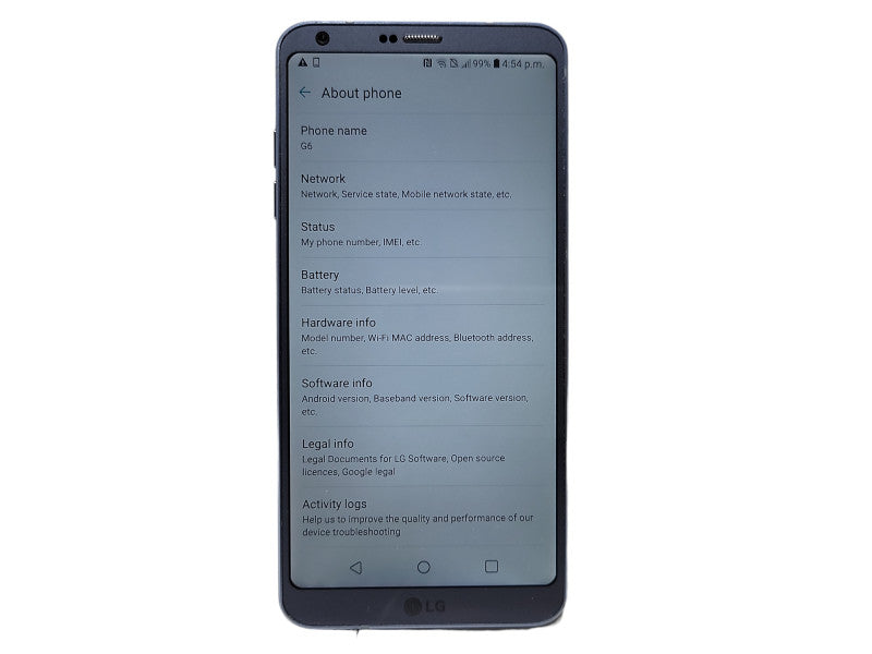 LG G6 LG-H873 32GB READ $