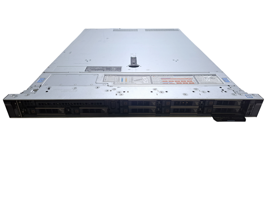 Dell PowerEdge R440 8x 2.5" | 2x Xeon Silver 4110, 64GB DDR4, H740P, 10GBASE-T