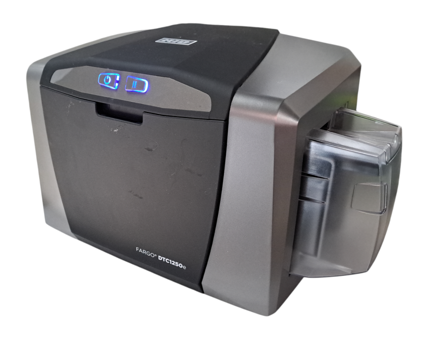 HID Fargo DTC1250e Dual-sided Color ID Card Badge Printer