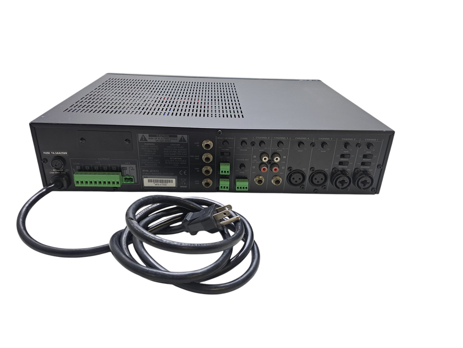 Quest Commercial PR-240 Public Address Amplifier *READ*