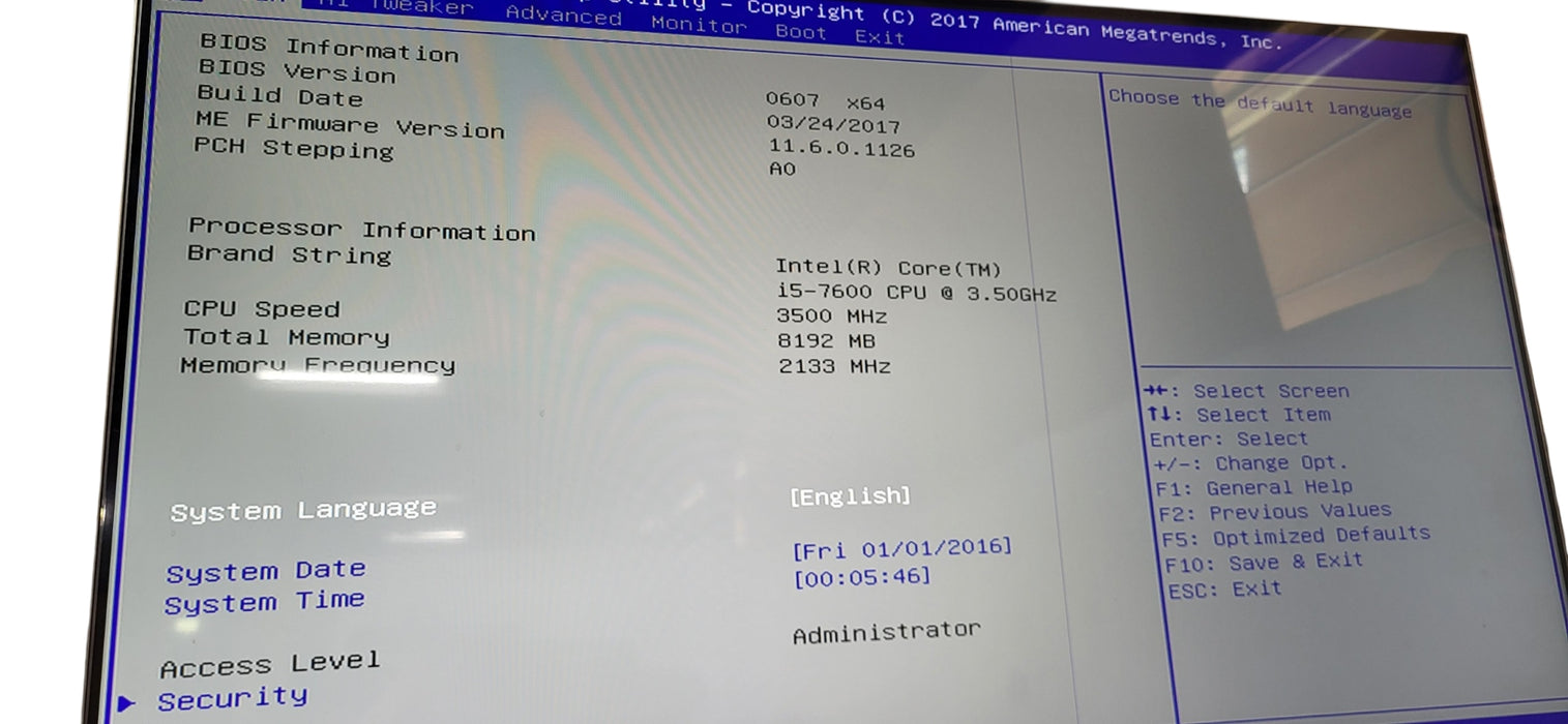 Custom PC i5-7600 CPU |8GB DDR4 | Prime B250M-C | 256GB NVME |650W